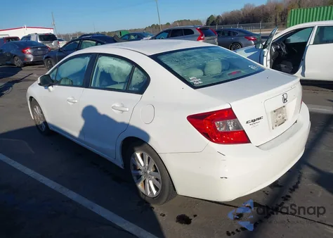 2012 Honda Civic Ex from USA, damaged, VIN 19XFB2F82CE101503